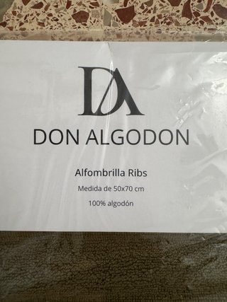 Alfombra baño DON ALGODON