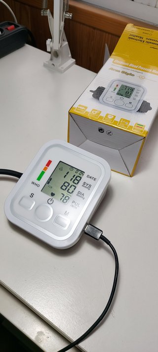 Tensiómetro Digital Brazo USB/Pilas