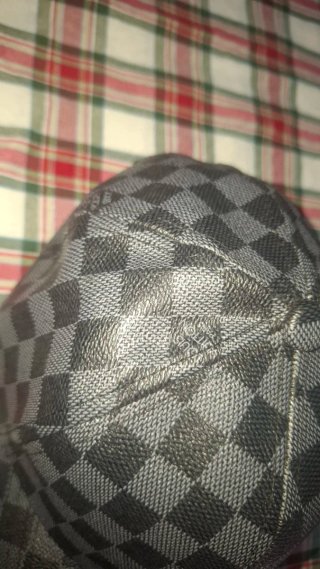 Gorra LV Damier Graphite