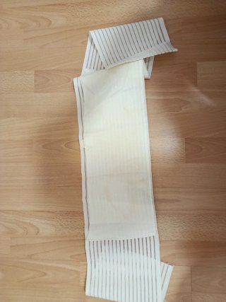 Faja elástica blanca