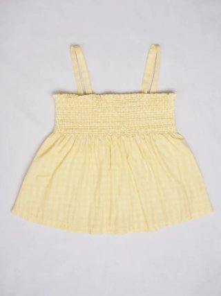 Camiseta tirantes cuadros niña T5