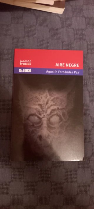 Aire negre -novela en valenciano para ESO y bach