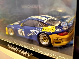 Porsche 911 GT3 Nürburgring 1/43 Minichamps