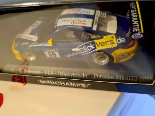 Porsche 911 GT3 Nürburgring 1/43 Minichamps