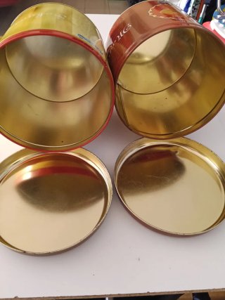 Lote 2 Botes Vintage Martinez Sobaos Magdalenas