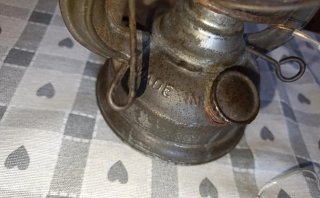 Lanterna a petrolio vintage Germania