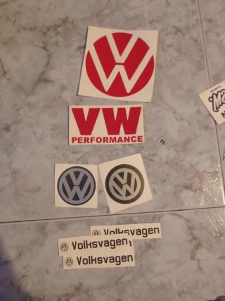 Pegatinas Volkswagen VW (Set 6)