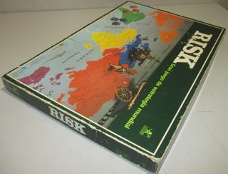 JUEGO DE MESA RISK BORRAS 70's caja grande 6 jug.