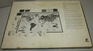 JUEGO DE MESA RISK BORRAS 70's caja grande 6 jug.