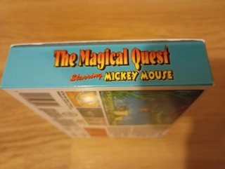 Caja Super Nintendo The Magical Quest Mickey Mouse