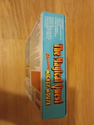 Caja Super Nintendo The Magical Quest Mickey Mouse