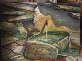 Quadro olio su tela 50x40