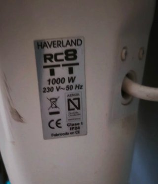 Radiador Haverland Blanco
