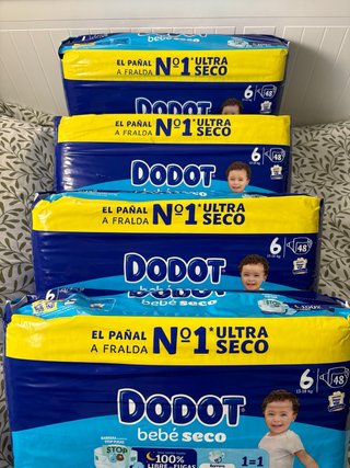 Pañales Dodot Talla 6 (48 unidades)