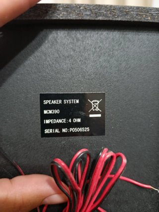 Altavoces Pioneer Mini Cadena