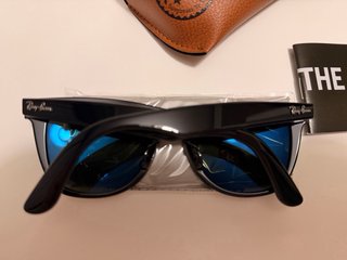 Ray-Ban Wayfarer Asian Fit Occhiali da Sole Neri