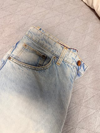 Vaqueros Bershka Hombre Azules