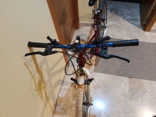 Bicicleta de montaña OTEC Shimano Roja