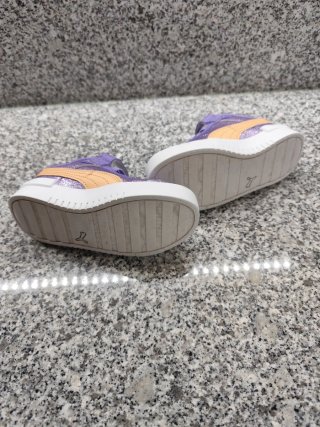 Sapatilhas Puma Glitter Roxo Menina