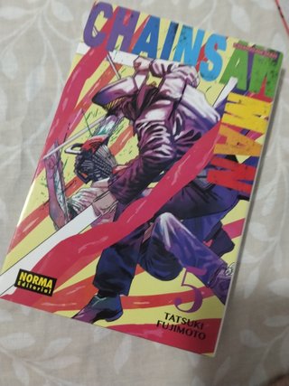 Manga de chainsaw man del 1 al 5 solo Tenerife,