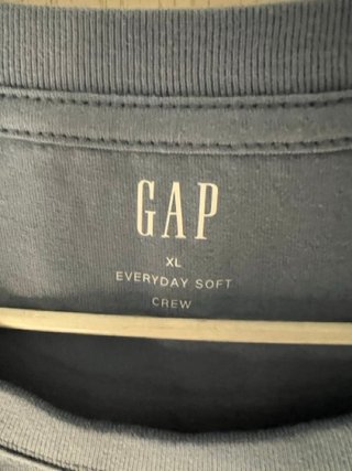 Camiseta GAP Manga Corta XL Azul