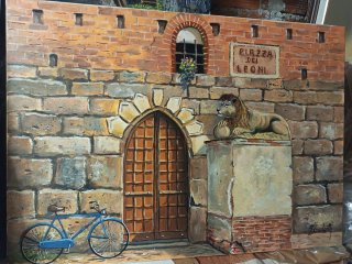 Quadro olio su tela 50x40