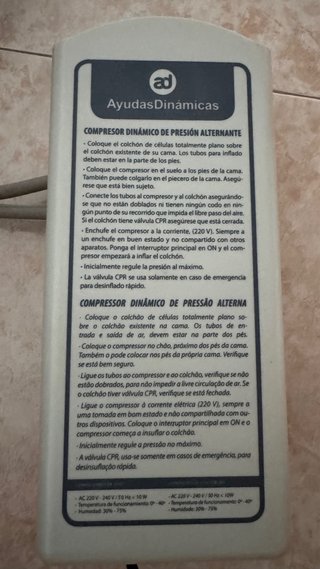 Colchón Antiescaras Hinchable