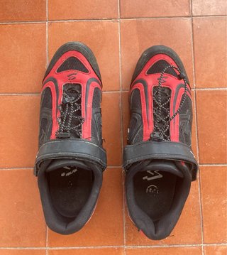 Zapatillas Spiuk Quasar BTT Negro/Rojo