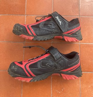 Zapatillas Spiuk Quasar BTT Negro/Rojo