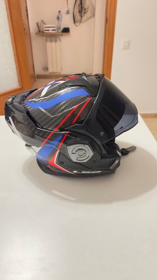 Casco LS2 Advance Carbone Modular