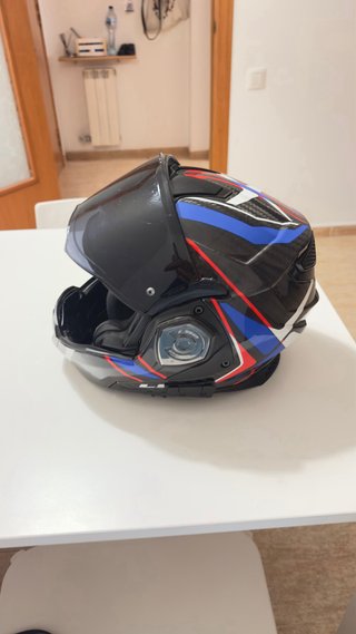 Casco LS2 Advance Carbone Modular