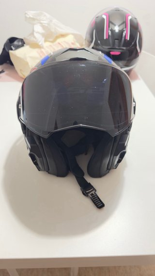Casco LS2 Advance Carbone Modular