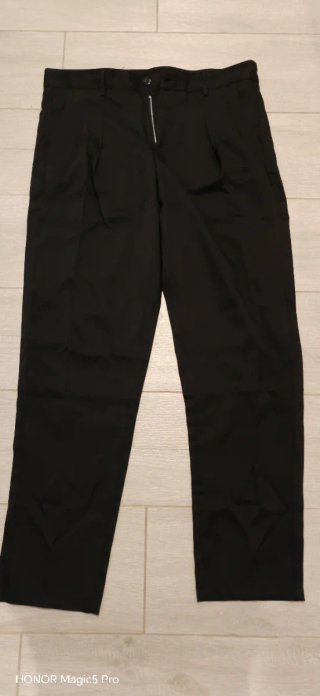 Pantalón de vestir hombre negro Talla L
