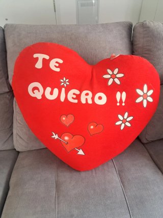 Peluche Corazón Gigante Te Quiero