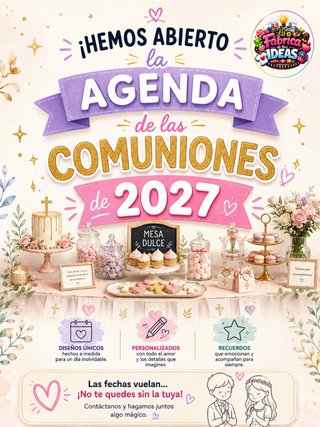 Personalizamos tu mesa de chucherias!!