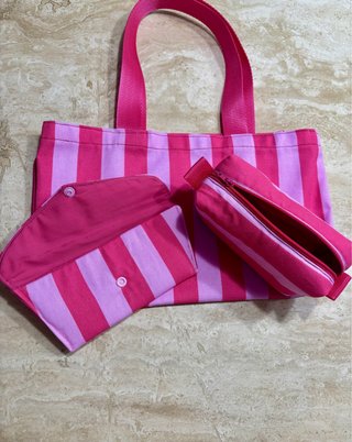 Set tote bag, neceser y funda de gafas