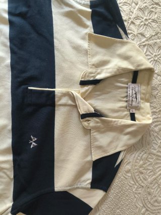 Polo Thomas Burberry Rayas Talla L