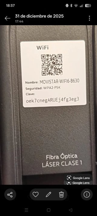 Amplificador WiFi Movistar Video Bridge