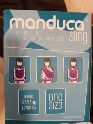 Manduca Sling Fular Portabebés Orgánico