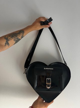 Borsa Cuore Nero Dr. Martens