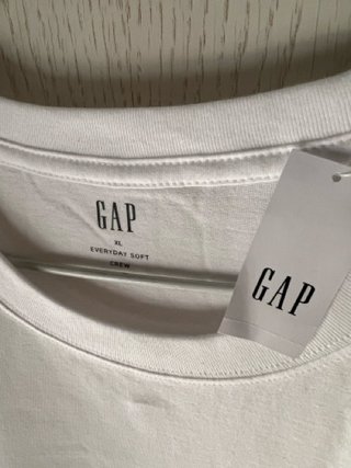 Camiseta GAP Blanca XL Manga Corta nueva