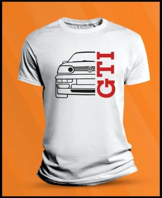 Camiseta manga corta VW Golf MK3 GTI