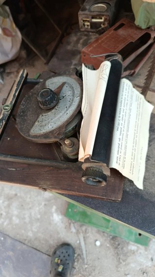 Máquina de escribir antigua