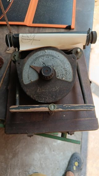 Máquina de escribir antigua