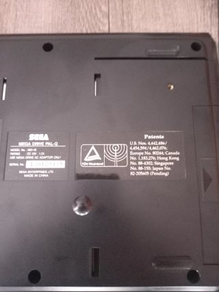 Consola Sega Mega Drive + 3 Juegos