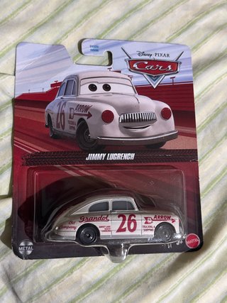 Disney Pixar Cars Jimmy Lugrench Metal