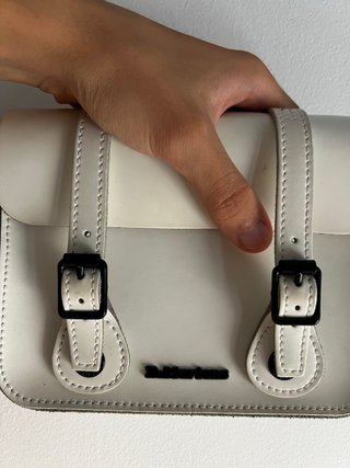 Borsa Dr. Martens bianca