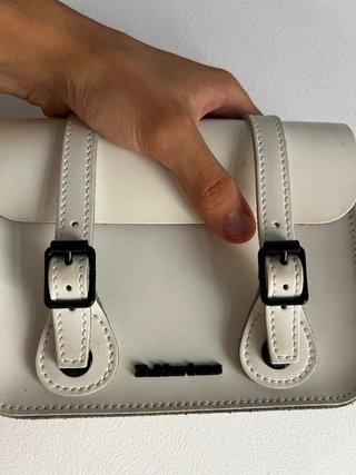 Borsa Dr. Martens bianca
