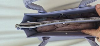 Bolso Tous Piel Lavanda Flecos