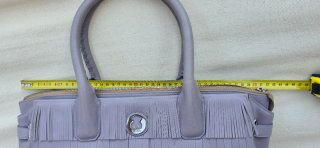 Bolso Tous Piel Lavanda Flecos